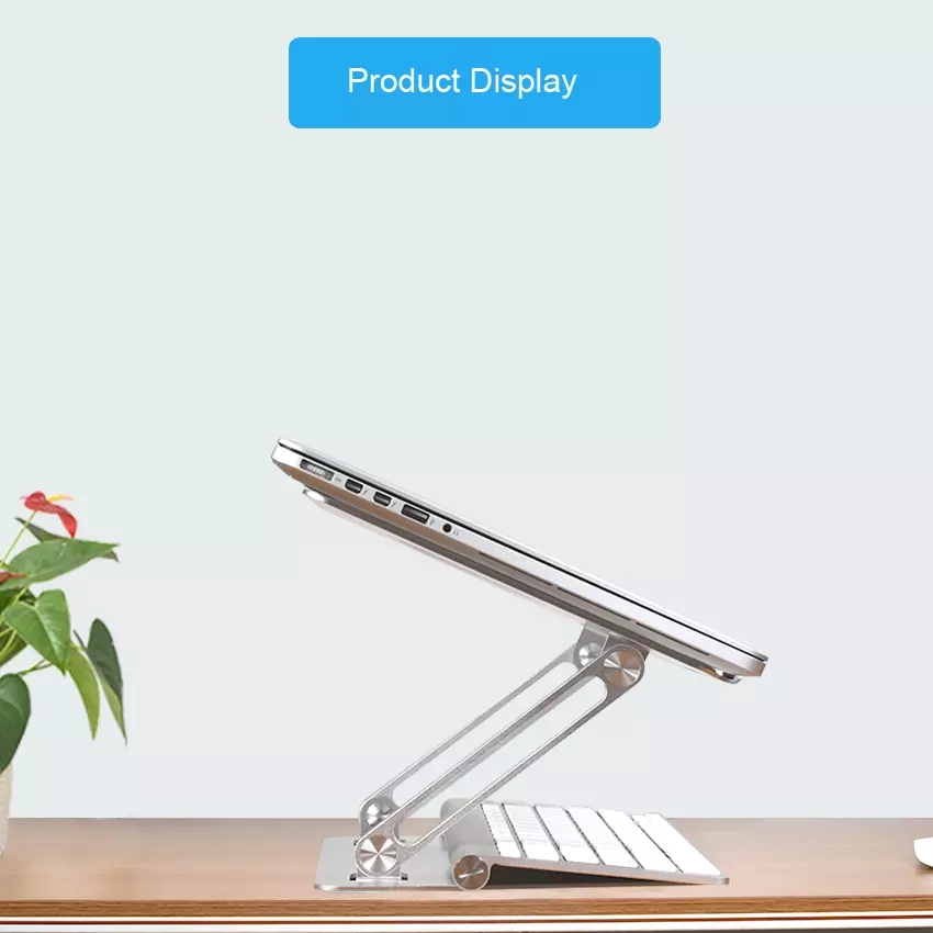 Ergonomic Aluminum Laptop Stand