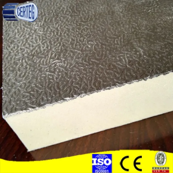 PU core board aluminum sandwich panel decorative interior wall panels