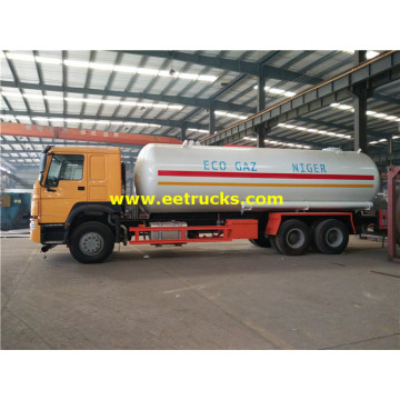 15MT 6x4 LPG Road Tank Vehicles