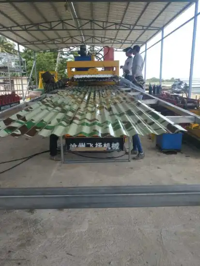 Corrugated Roofing Wall Panle Making Machine