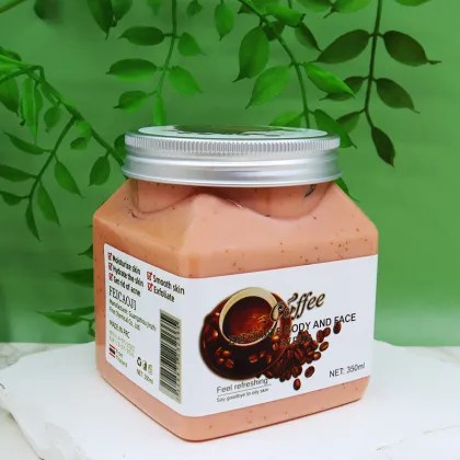 Fruit Fragrance Body Scrub 350ML - Male Female Cleaning Moisturizing Scrub Bath Salt