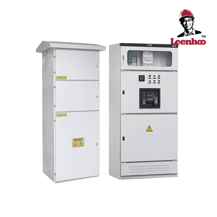 Gabinete de medição conectado à rede fotovoltaica