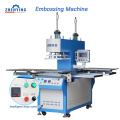 Silicone Embossing Machine Label Making Machine on Leather
