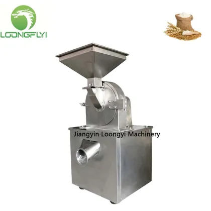 Loongyi carob seeds cassava mill machine