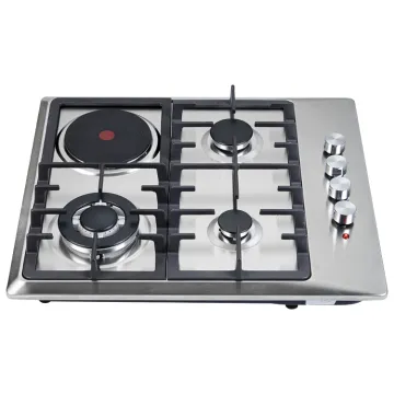 electric gas cooker 4 burner stove hob