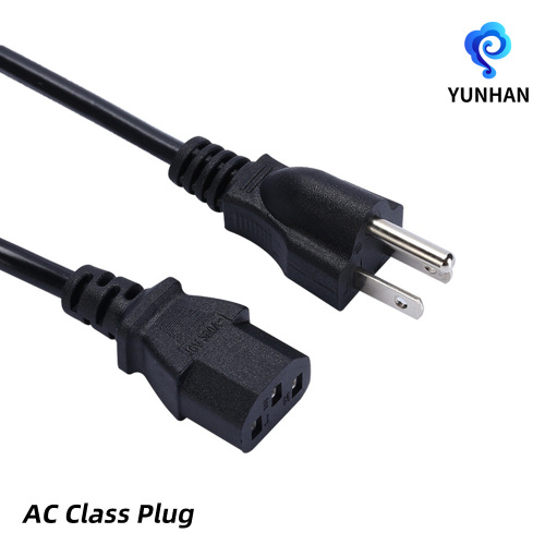 Kabel Daya IEC tiga pin Amerika