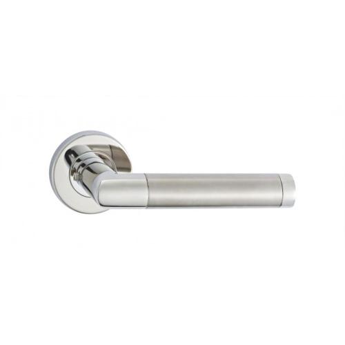 Universal handed lever set stainless steel door handle