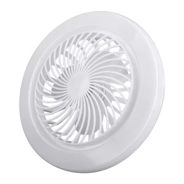 Moderno ventilatore a soffitto a LED con lame retrattili e telecomando per le camere da letto