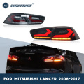 HCMOTIONZ LED مصابيح خلفية للسيارة ل MITSUBISHI LANCER 2008-2017 EVO X