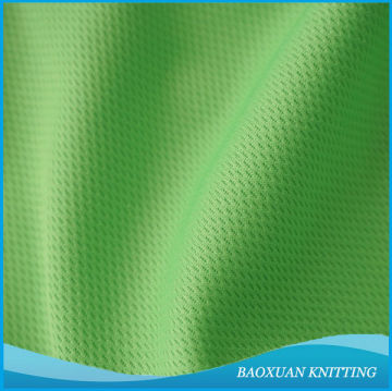 breathable and 20 washes wicking ployester eyelet mesh fabric for soccer team uniform