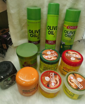 Wholesale Hair Products: OLIVE OIL Nourishing SHEEN Spray & Coconut Oil Hair Serum - 10 Years Experience