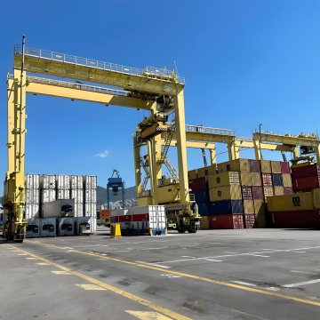 RMG Crane Customized Rail Mounted Container Gantry Crane Prices 20t-44t