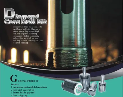 diamond masonry core drills