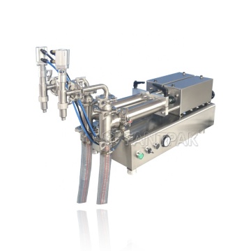 FDFL Dual Heads Liquid Piston Filler: Oil and Water Filling Machine