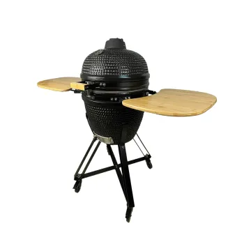 Smoker Charcoal Barbecue Grill Trolley Kamado Grill 21 22 Inch