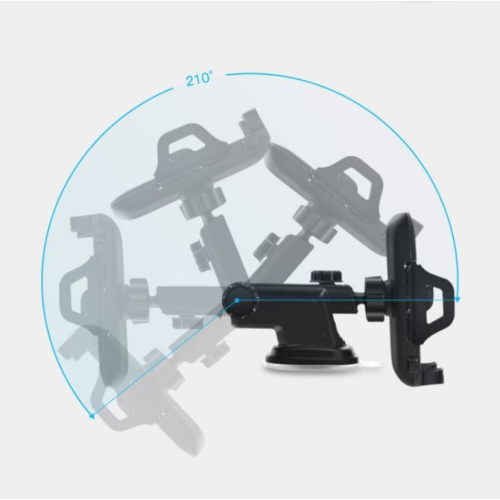 360 ° Rotationssaugne -Becher -Telefonständer für Auto