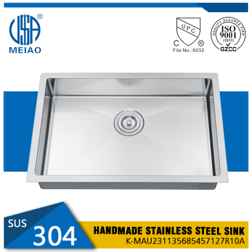 Stainless Steel Countertops with Sink CUPC Handmade Stainless Steel New Kitchen Sink Manufactory