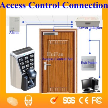 F50 Steel Finger & RFID Card Reader Waterproof Keypad