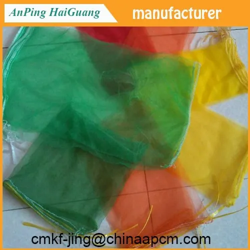 China PE leno bag ,vegetables mesh bag ,PP leno mesh bag ( Factory)