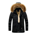 OEM Custom Men's Parka Jacket with Fur Hood