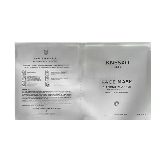 Food Grade Aluminum Foil Seal Bag with Design for Facial Masks