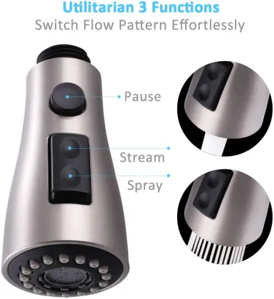 Pull Down Kitchen Faucet with Spray Shower Head