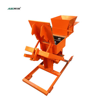 Hot Sale Clay Bodem in elkaar grijpende hand Handmatige handmatige bakstenen machine