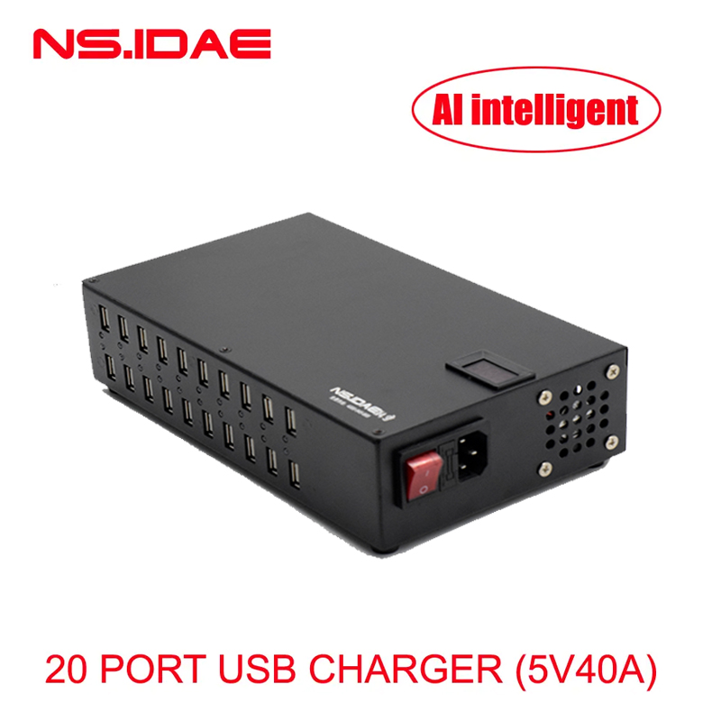 SMART USB20-Port Fast Charger 200W