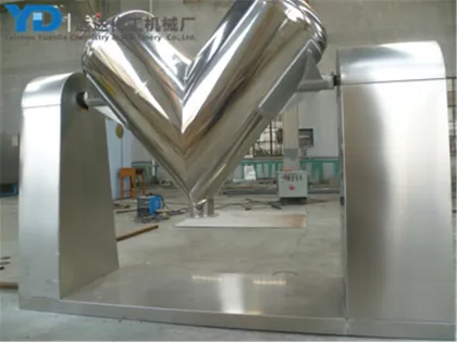 Used Feed Powder V-Blender Mixer for Sale