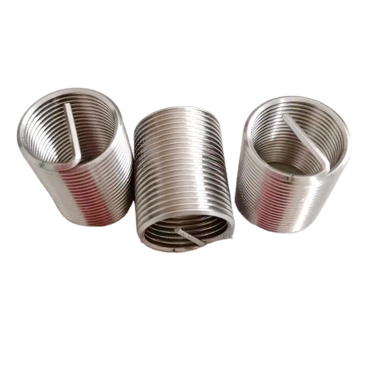Free Running Thread Insert Stainless Steel Coils Metric Size M8*1 Fasteners