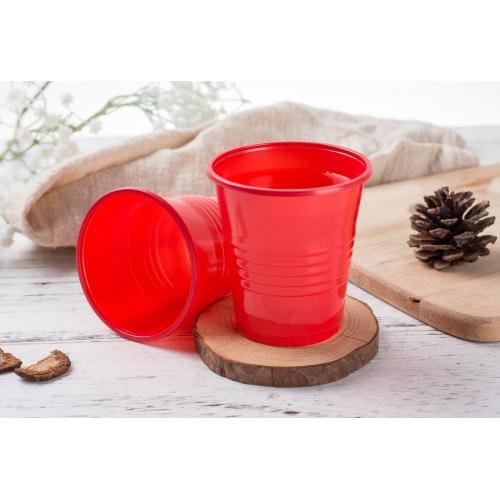 Red Plastic PP Cup