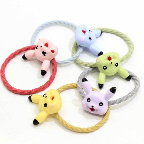 New Fashion Cartoon Baby Children Girls Little Princess Cartoon Elastic Hair Ties Head Hair Tie Bands Ropes Girls Ponytail