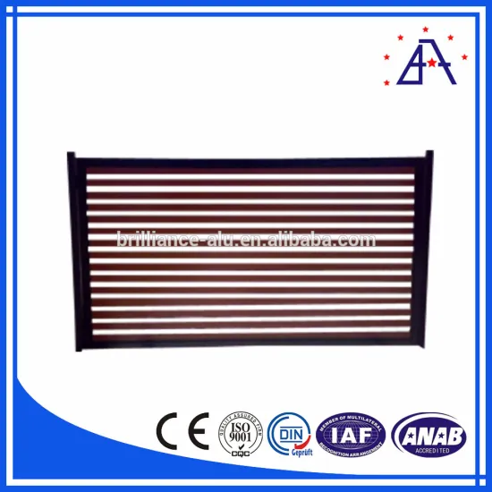 Customized Aluminum Slat Fence