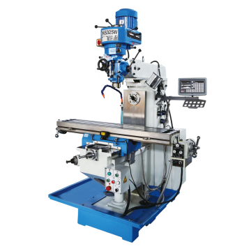 Universal Turret Milling Machine X6325W - Vertical and Horizontal Turret Milling Machine