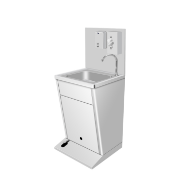 Industrial Automatic Stainless Steel Foot Pedal Hand Wash Station Venezuela SUS 201 304