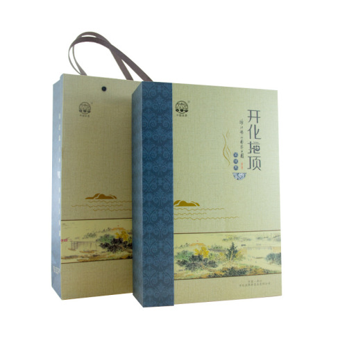 Magnetic Flip Ceramic Tea Set Packaging Presentlådor