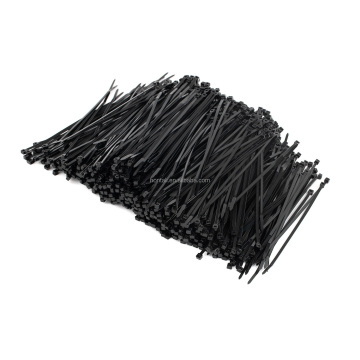 Eco-Friendly 100pcs Pack Professional Self-Locking Nylon 66 Tie Cable Straps