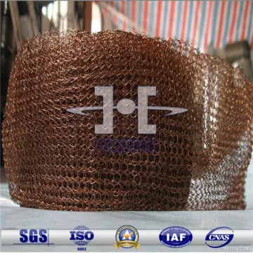brass knitting wire mesh