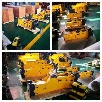 Skid Steer Loader Tractor Hydraulic Post Driver