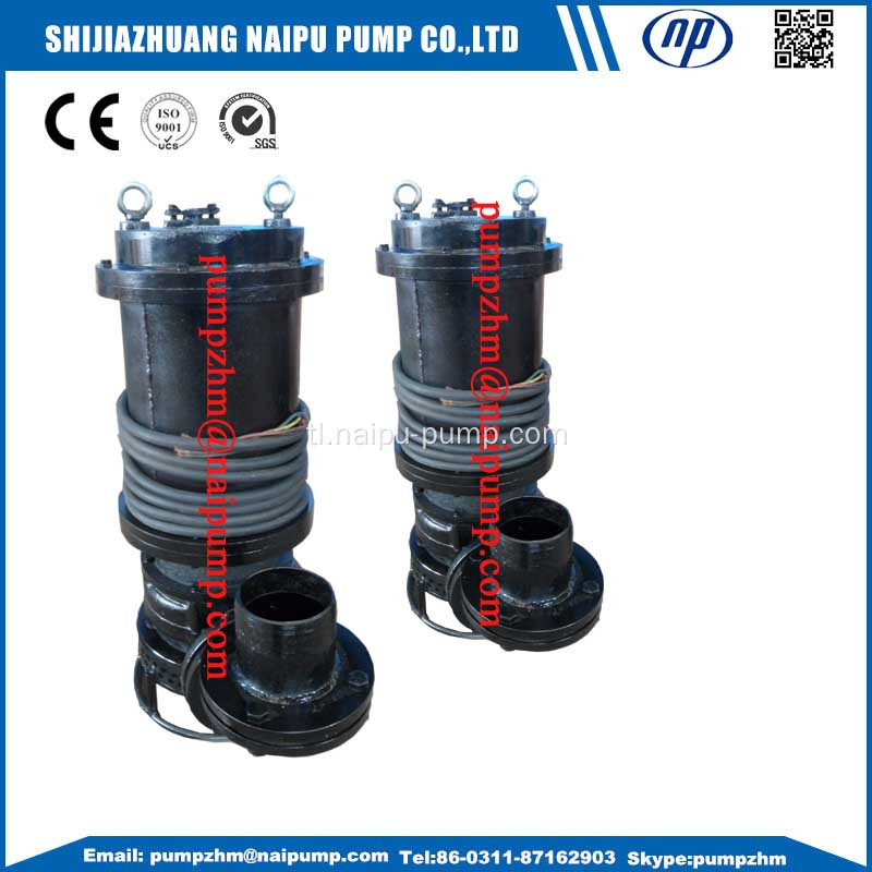 Mga submersible electric motor na underwater pump