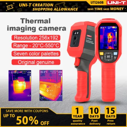UNI-T Infrared Thermal Imager 256x192 Resolution Handheld Thermometer Camera