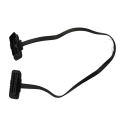 24V OBD 90° gebogenes 500mm Flachkabel