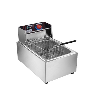 Wholesale 6L Stainless Steel French Fries Machine: Commercial Deep Fryer for Potato Chips