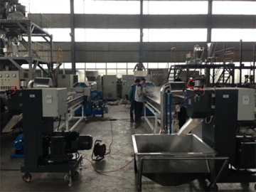 PE/PP recycling pelletizing line
