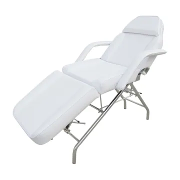 Salon Massage Bed White Spa Equipment