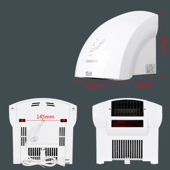 Hotel automatic hand dryer automatic hand dryer sensor Household hand-drying device Bathroom Hot air electric heater wind 1800W