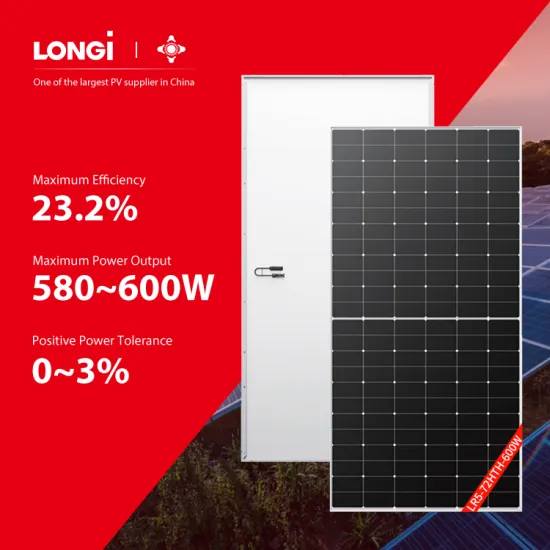 Longi Tier 1 High Efficiency Mono Crystal Bifacial Solar Panels: 580W to 600W with Hi-Mo 6 Technology