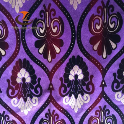 flocking burn out velvet fabric