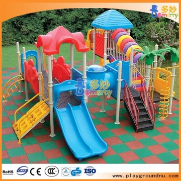 Soft protection outdoor playground children plastic slide