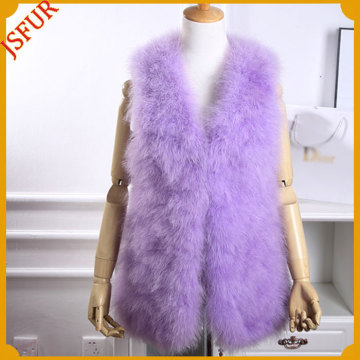 2016Newest Made In China Vest Free Size Turkey Fur Waistcoat